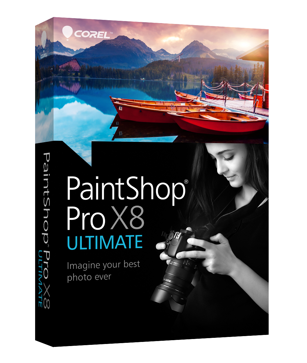 Corel PaintShop Pro X8: 強大實惠的家用和商業相片圖形編輯設計軟體 