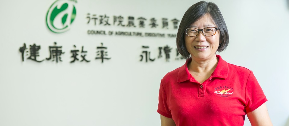 行政院農委會資訊中心主任蕭柊瓊(攝影/洪政偉)