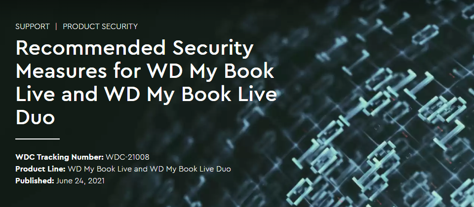 [情報] WD證實駭客濫用My Book Live系列NAS漏洞
