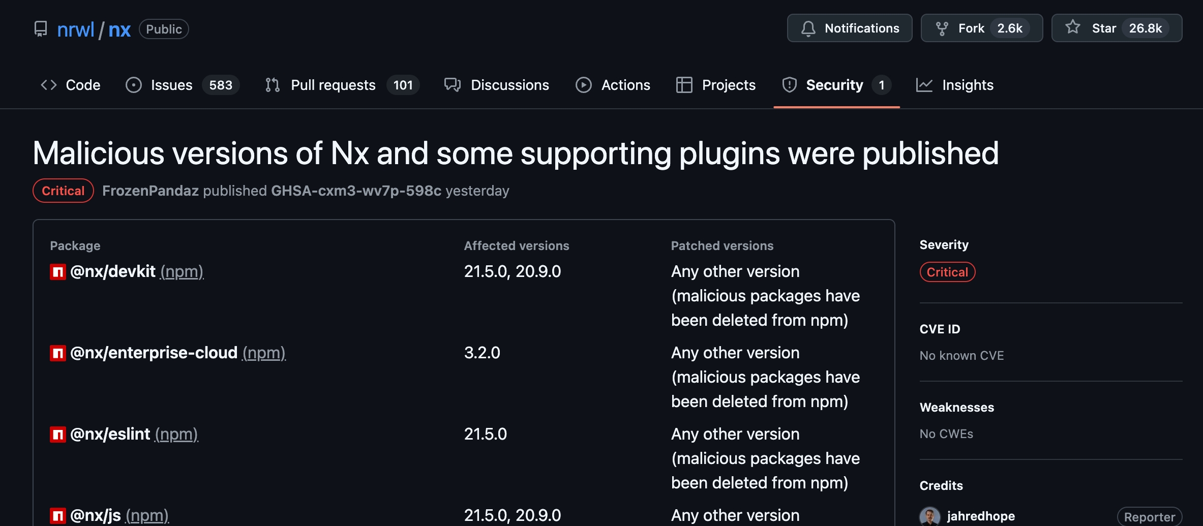 知名開源建置工具Nx遭植入惡意程式上架NPM，開發者憑證恐外洩| iThome