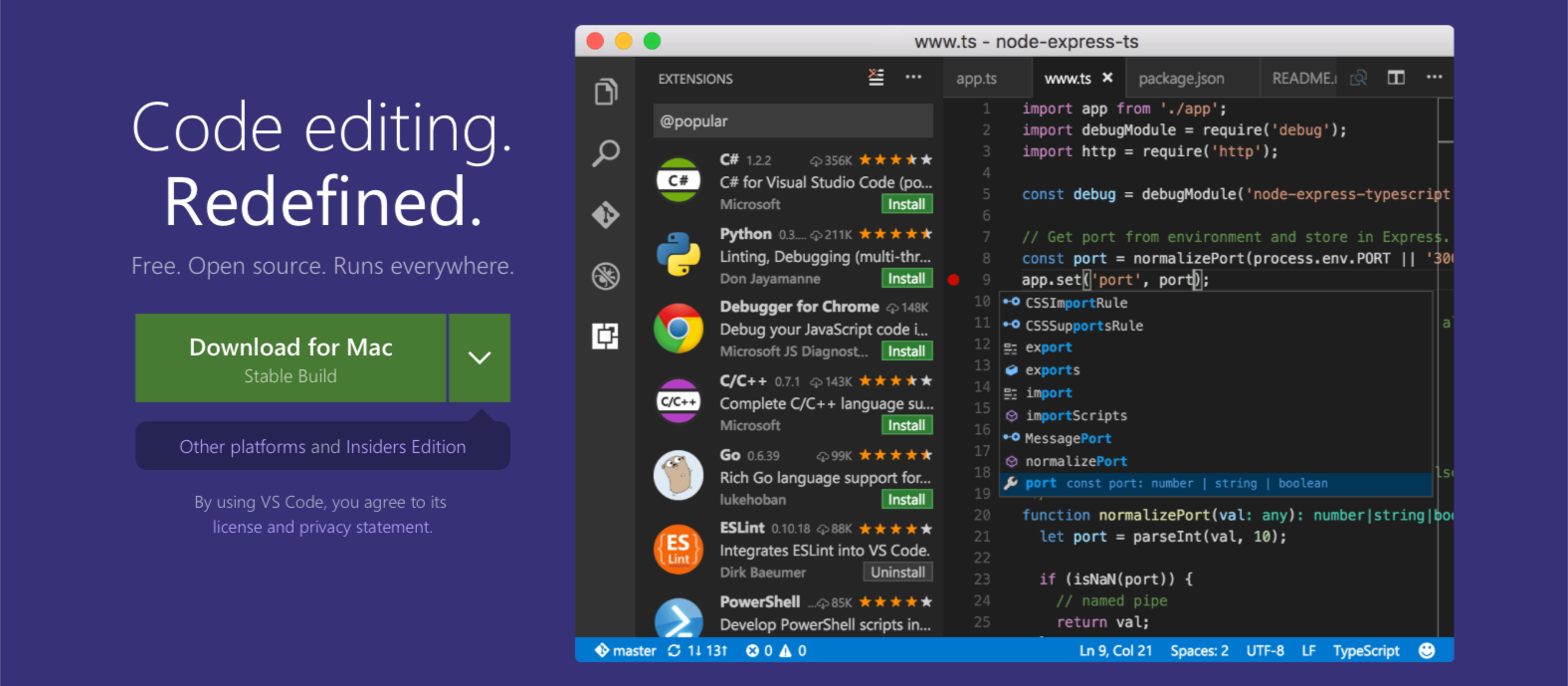 Chrome debugging. Visual code. Microsoft code. Ide vs code. Visual Studio code Expo.
