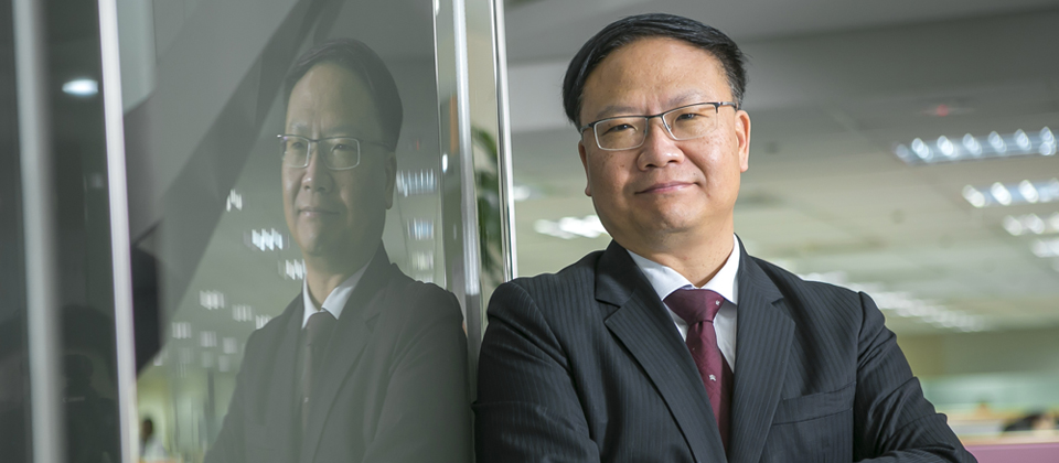 中國人壽數位應用發展部副總經理宋健榮 (攝影/洪政偉)