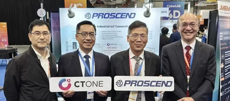 昇頻PROSCEND x 訊勢 CTOne攜 手打造 IIoT 端到端資安解決方案 守護最後一哩關鍵安全防線
