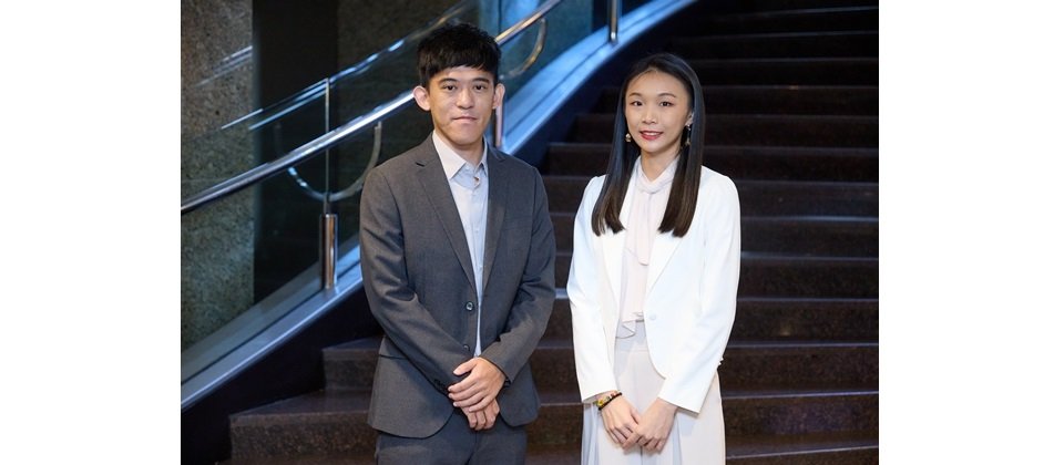 果核數位軟體開發安全部資安顧問林秉正與果核數位軟體開發安全部資安顧問吳怡儒
