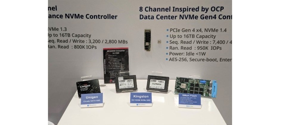 慧榮科技企業級SSD控制晶片應用案例