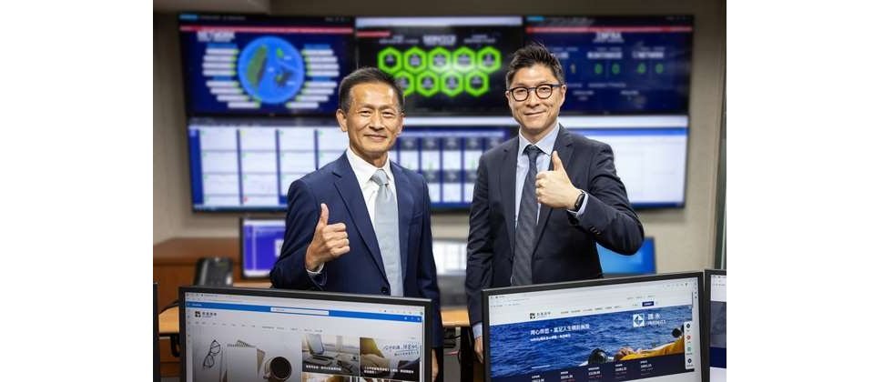 (從左到右)凱基證券亞太區資訊長黃榮林與思科台灣總經理林岳田很高興思科AppDynamics解決方案能夠幫助凱基證券即時監控系統,確保金融交易更順暢快捷。