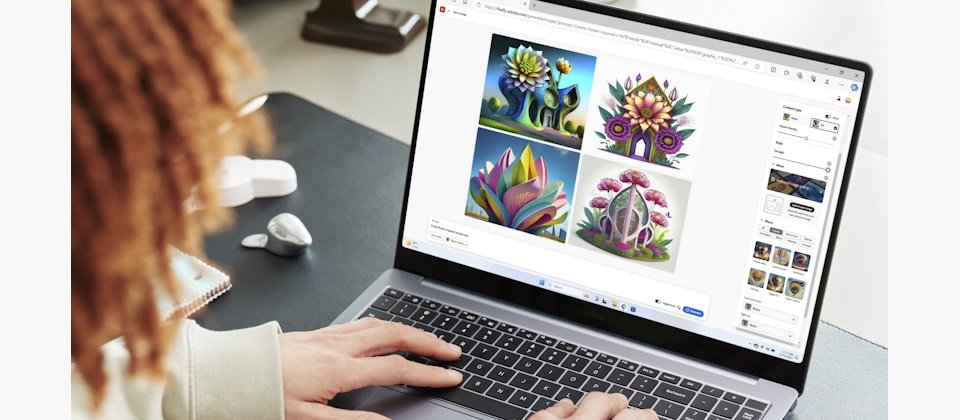 三星筆電採用Intel Core Ultra處理器和AI Boost技術,以及Windows DirectML API來加速人工智慧工作負載。(圖片來源/三星)