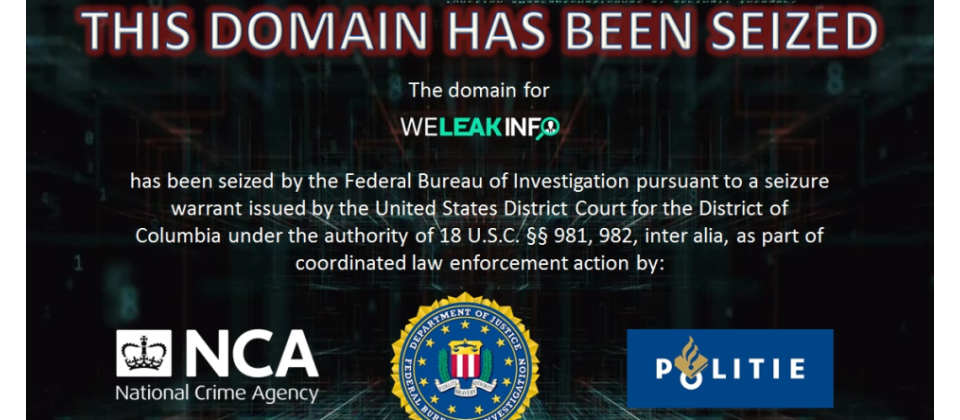 專門販售外洩資料庫的WeLeakInfo網域名稱已遭FBI扣押,而代號Pompompurin的駭客發現WeLeakInfo專門處理用戶付款的某個網站租約過期、加上可能沒被FBI發現,而讓Pompompurin得以接手註冊了該網址,得到WeLeakInfo 2萬多個非法用戶的付款資料。