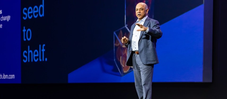 IBM執行長Arvind Krishna(圖片來源/IBM)