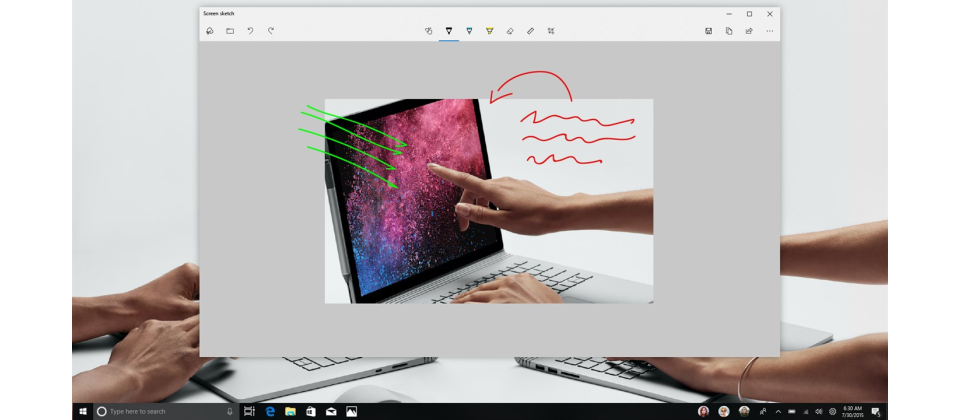 微軟剪貼工具(Snipping Tool )示意(圖片來源/微軟)