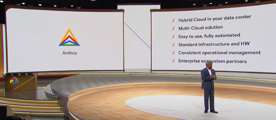 示意圖,翻攝自:Opening Keynote (Cloud Next '19)https://www.youtube.com/watch?v=XGrlWVWlpgE, Google Cloud Platform