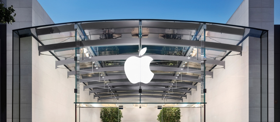 Apple Store示意圖(圖片來源:https://www.apple.com/retail/paloalto/)