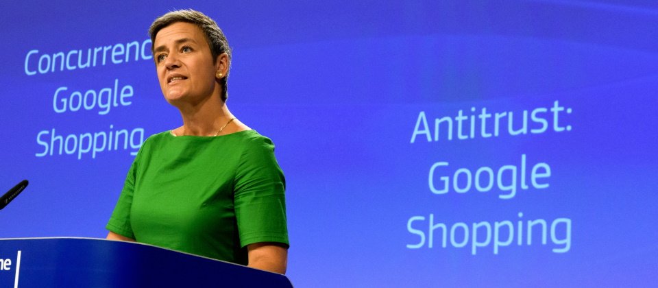 歐盟負責反托拉斯事務的執行副總裁Margrethe Vestager。(圖片來源/歐盟執委會)
