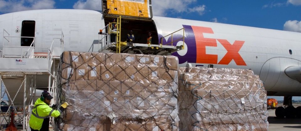 情境示意圖,圖片來源/FedEx