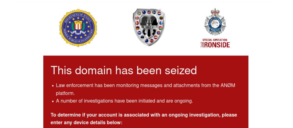 為了吸引犯罪集團上鉤,FBI及AFP建立ANOM加密聊天服務,還供應加密手機,來誘導犯罪集團購買與加入。(圖片來源/FBI)