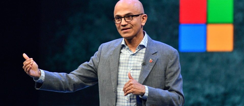 微軟執行長Satya Nadella。(圖片來源/微軟)