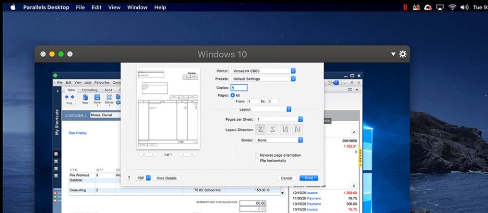 Parallels的桌面虛擬化軟體可讓Mac電腦上跑Windows。Parallels和Google的合作,則是將搬移的目的地換成Chromebook。(圖片來源/Parallels)