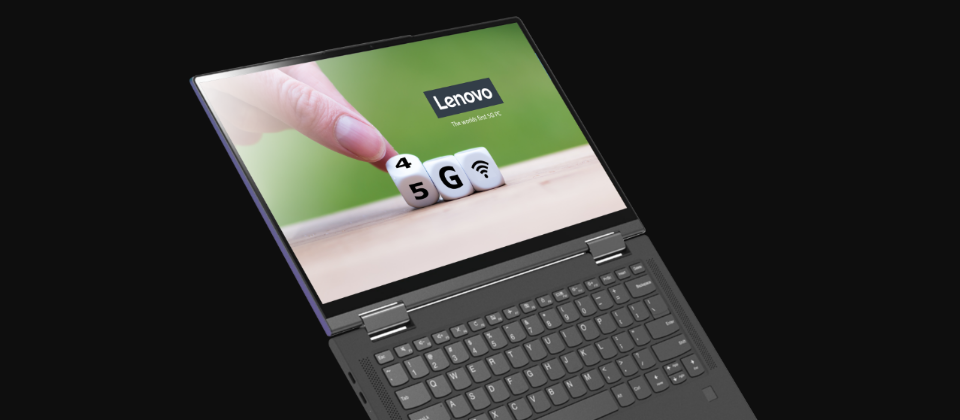 高通與聯想在今年Computex大展公開展示第一臺5G筆電。(圖片來源/高通))