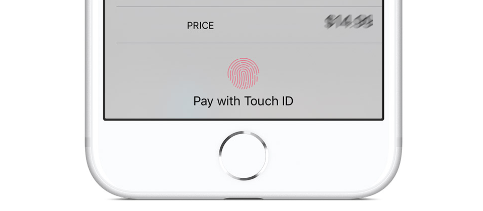 iPhone Touch ID示意圖(圖片來源/蘋果)