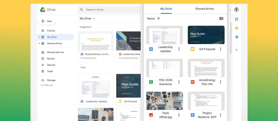 Google宣布Workspace Individual版預設免費雲端儲存空間,將從15GB提升到1TB。(圖片來源/Google)