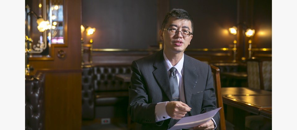 大仓久和信息部经理 林峻正 (摄影/洪政伟)