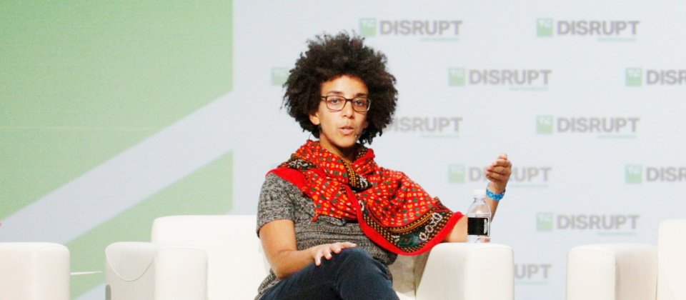 人工智慧專家Timnit Gebru。(Photo by Kimberly White/Getty Images for TechCrunch)