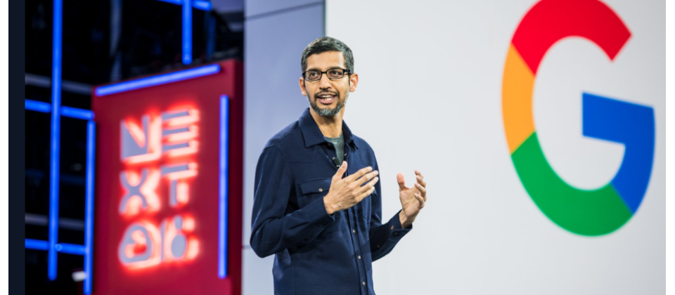 在二位創辦人宣布退出管理圈後,Google現任執行長Sundar Pichai將全權負責Alphabet營運。(翻攝自https://twitter.com/sundarpichai/media)