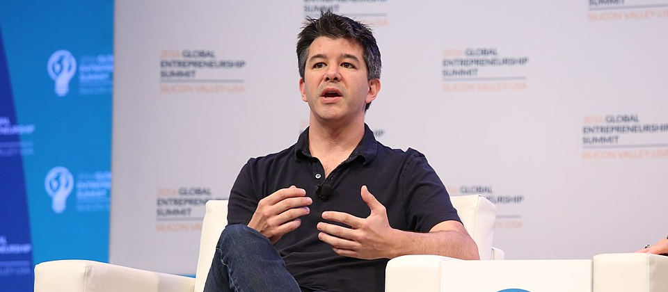 Uber共同創辦人暨前任執行長Travis Kalanick(Photo by GES Photo on wikimedia)