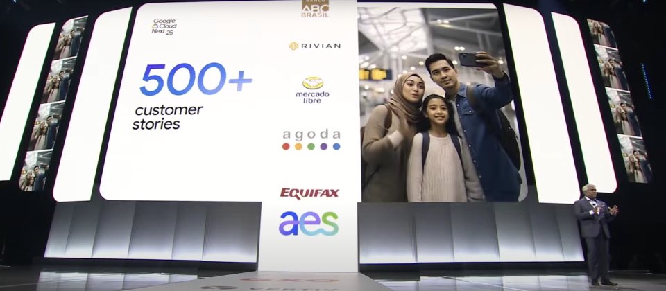Google去年Next大會整理出1百多個企業AI案例,經過一年,這份清單暴增到601個AI應用案例,涵蓋11個產業,多了數百家企業的實戰成果,這也反映出企業過去一年來積極採用GAI的趨勢。(圖片來源/Google)