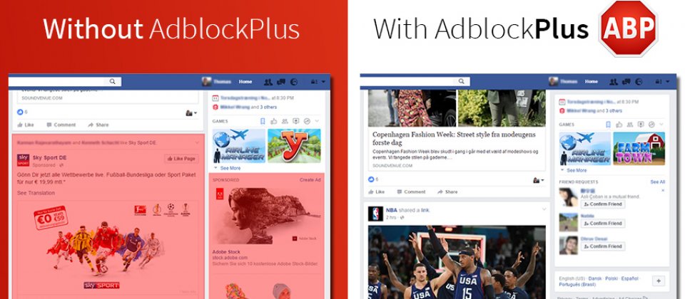 Adblock釋出反制工具幫助用戶過濾臉書上的廣告。