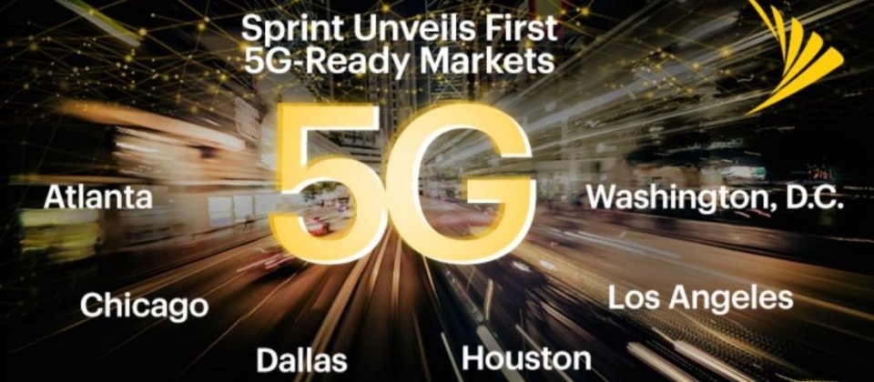 Sprint將在芝加哥、達拉斯與洛杉磯推出「類5G」服務。