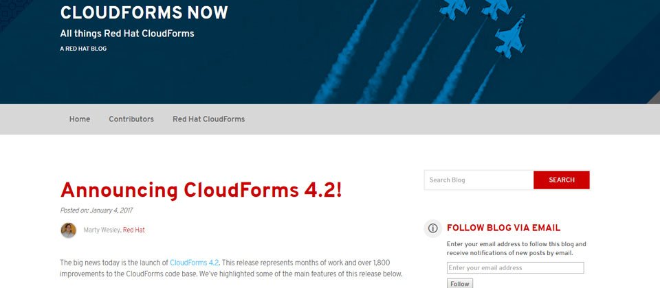 紅帽推出新版雲端管理工具CloudForms 4.2,強化支援浮動IP分配、備份管理與拓墣視覺化等混合雲管理能力。