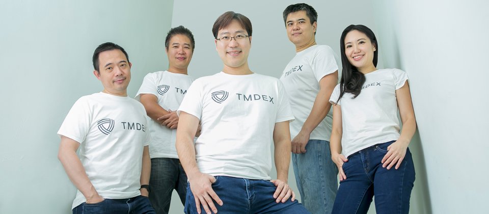 主要團隊成員都來自臺灣,「天馬TMDEX」主攻幣與幣之間的轉換需求。交易平臺有繁體中文介面、首推4種熱門幣供用戶轉換(圖片來源/TMDEX)。