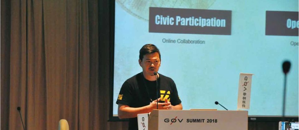 國家寶藏計畫共同創辦人蕭新晟表示,希望能夠透過這個開放臺灣史料的公民社會運動,喚醒臺灣人共同歷史記憶,讓更多人對於臺灣歷史開始感興趣,可以一同加入挖寶的行列。(攝影/余至浩)
