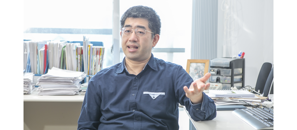 中研院中文詞知識庫小組計畫主持人馬偉雲(攝影/洪政偉)