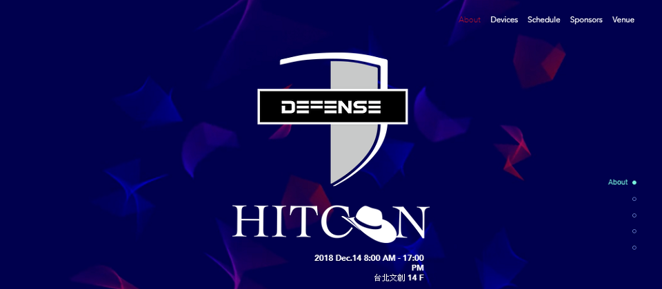 即將在12月14日舉辦HITCON Defense「企業資安攻防大賽」,是臺灣第一個以考驗企業資安防禦能力為主的資安競賽。