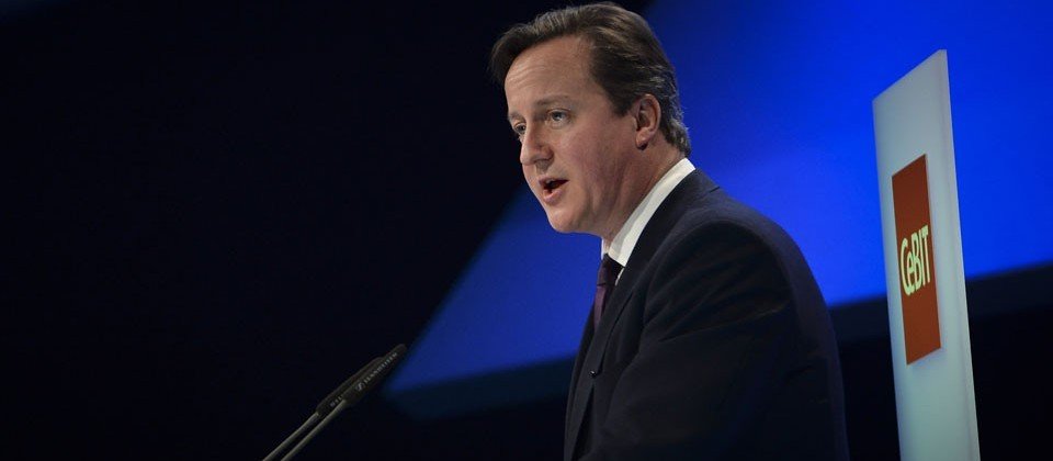 英國首相卡麥隆在CeBIT電腦展的演講上表示英國與德國於3大領域上的合作應該更加緊密,以領先全球的科技創新。