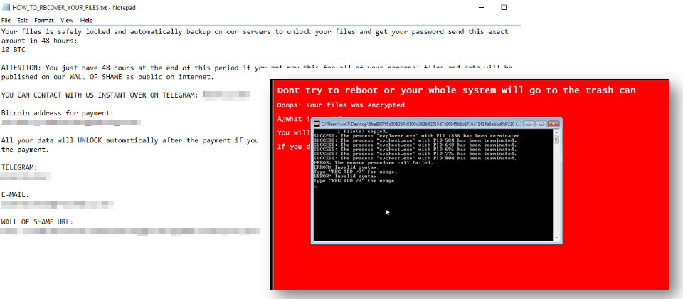 攻擊者透過BITS發動寄生攻擊，在受害電腦植入勒索軟體病毒AlumniLocker和Humble