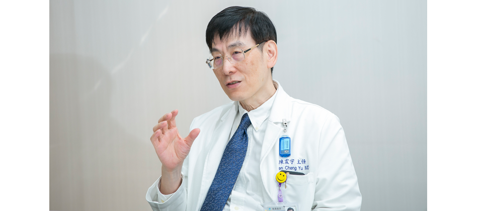 北醫附醫影像部主任陳震宇表示,北醫醫療AI的下一步是打造AI醫院,不只設立AI研究中心,展開20多項相關研究,更在研究所培養AI人才,並開始改善醫院的IT基礎架構。(攝影/洪政偉)