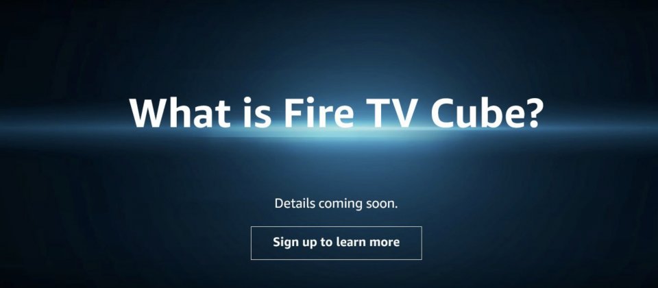 Amazon官網預告Fire TV將推出新產品。