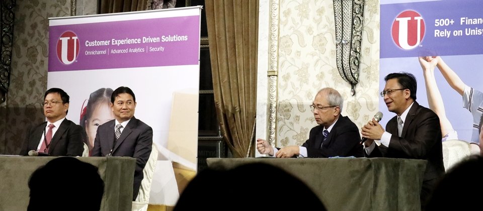 Unisys推出新產品Elevate,要簡化銀行業務,但目前臺灣還未有銀行採用。Unisys找來彰化銀行、農業金庫、Dell EMC等代表,共同討論銀行在客戶體驗與數位轉型的議題。