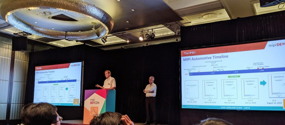 MIPI聯盟日前在臺舉行MIPI DevCon開發者大會時揭露更多關於A-PHY的新進展。