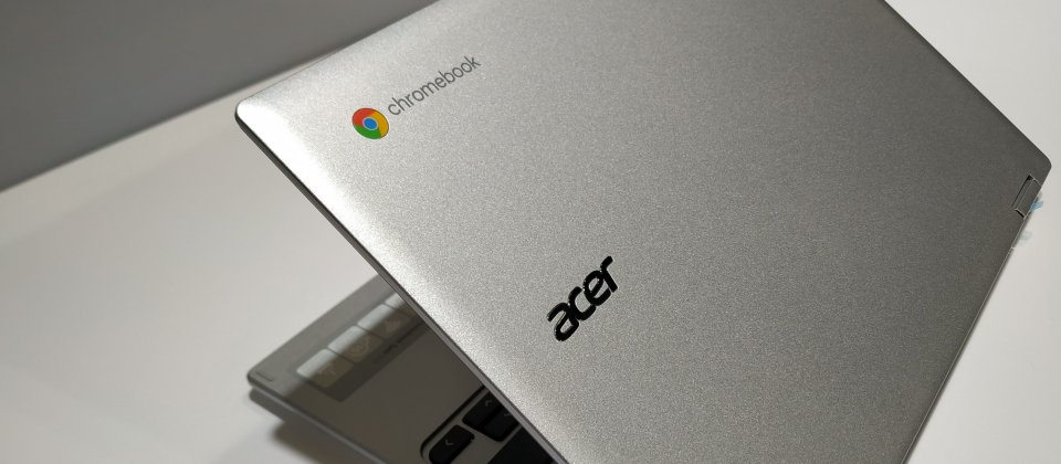 Acer Chromebook Spin 311採用聯發科MT8183處理器,11.6吋可翻轉螢幕,螢幕可360度翻轉,提供更彈性的使用模式。