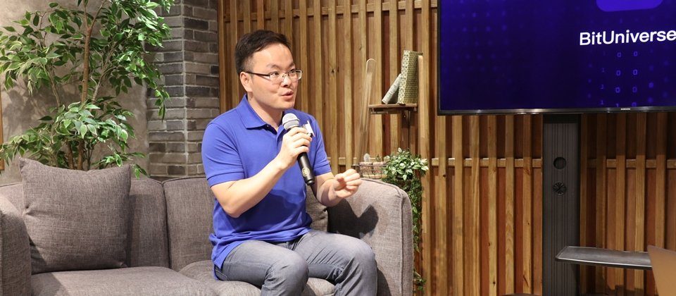 虛擬貨幣資產交易管理應用程式BitUniverse創辦人陳勇。