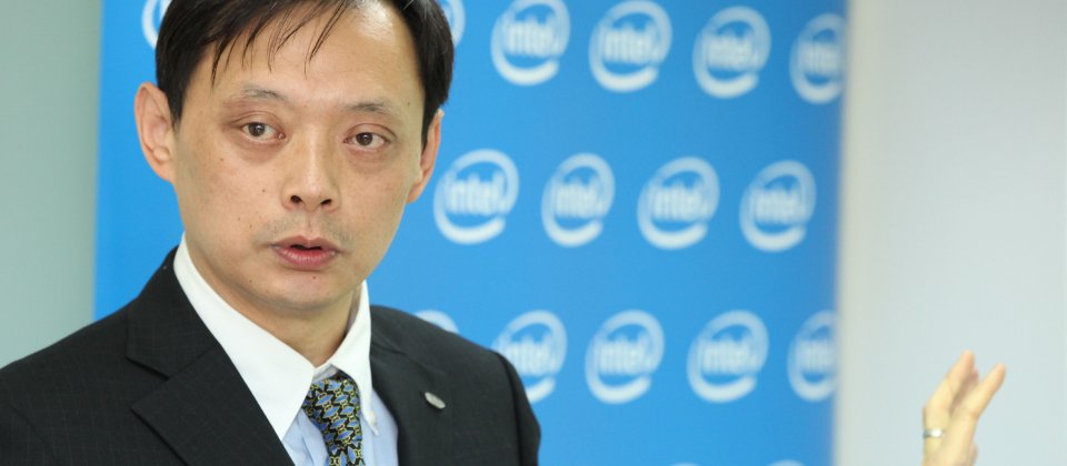 英特爾資訊部日本暨亞太區協理邱天意說明英特爾如何利用IoT促使內部IT轉型。