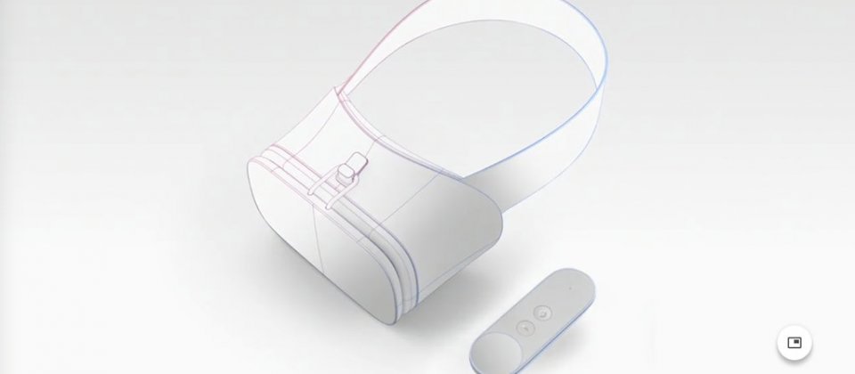 Google在今年5月I/O大會上發表的VR平台Daydream。(資料照片)
