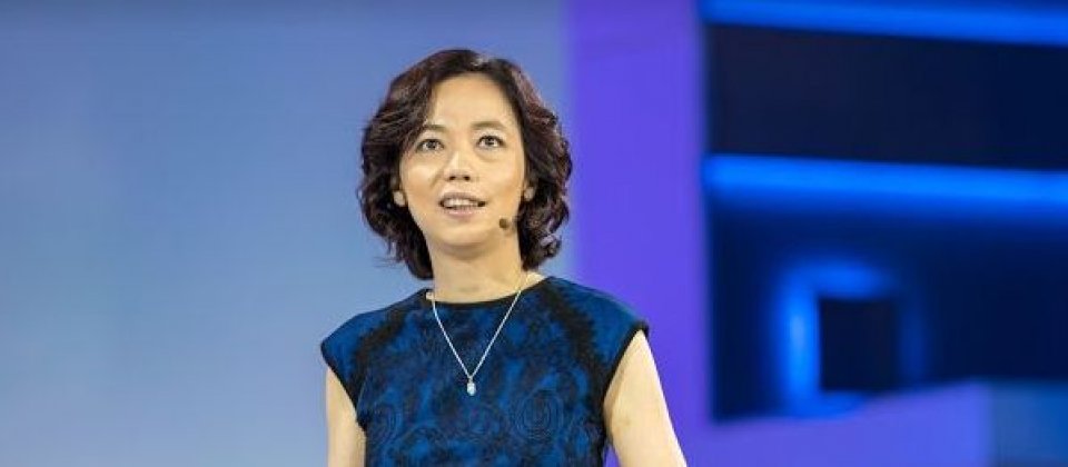 原Google Cloud AI負責人與首席科學家的李飛飛。