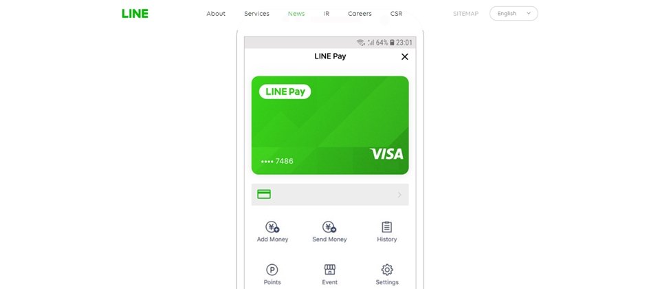 未來,Visa數位支付卡將整合進LINE的應用程式中,提供數位支付、轉帳平臺服務。LINE Pay與Visa的結盟,也將利用區塊鏈技術,打造新的金融服務。