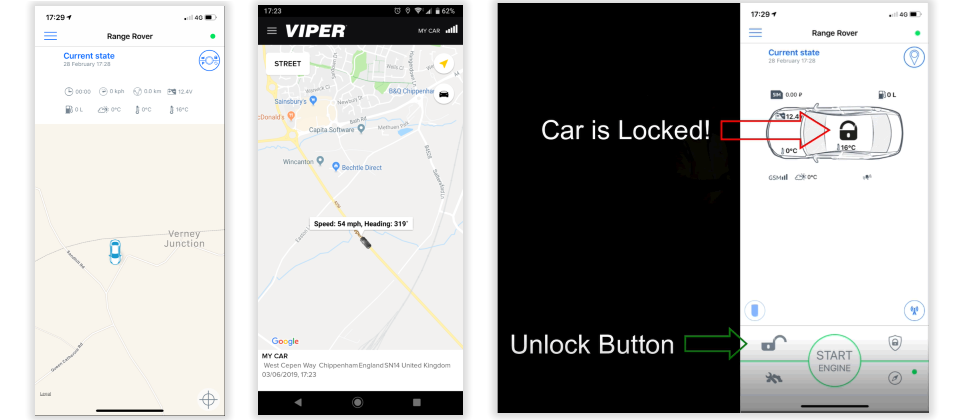 網路安全業者Pen Test Partners研究發現,Pandora及Viper汽車防盜系統上存在API漏洞,只要變更參數就能修改使用者帳號的電子郵件位址,請求密碼重設,進而取得帳號的控制權,能追蹤汽車位置、攔停汽車或解鎖車門。(圖片來源/Pen Test Partners)