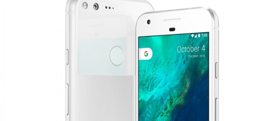 市場傳聞Google將開發自家的行動晶片。圖為Google去年推出的自有品牌手機Pixel。